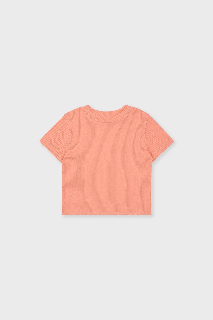 Organic Cotton Cropped T-Shirt