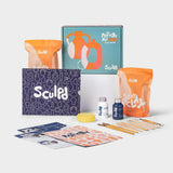 Home Pottery Kit with Paint Set