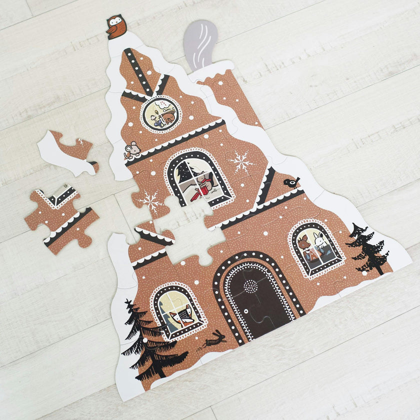 Wee Gallery Gingerbread House Puzzle
