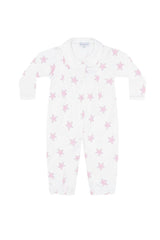 Pink Stars Print Converter Gown