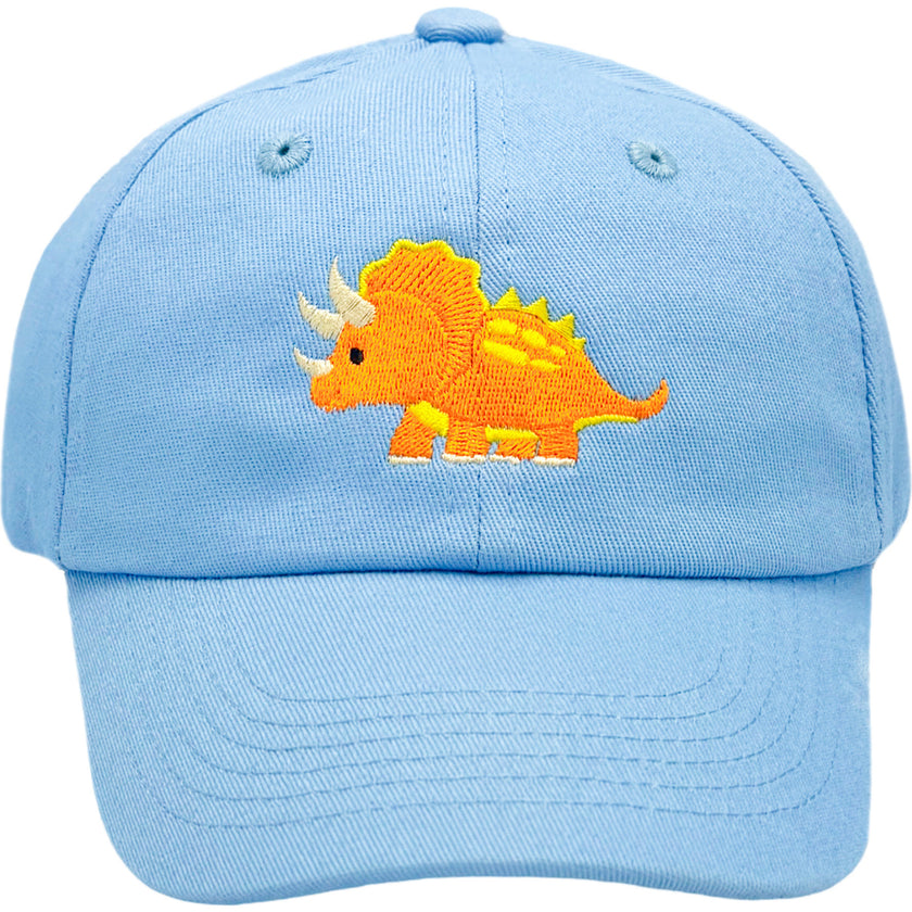 Triceratops Baseball Hat, Green