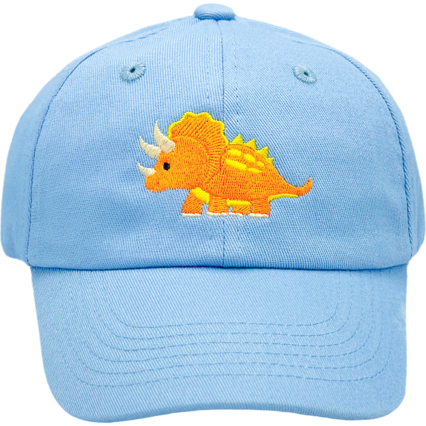 Triceratops Baseball Hat, Green