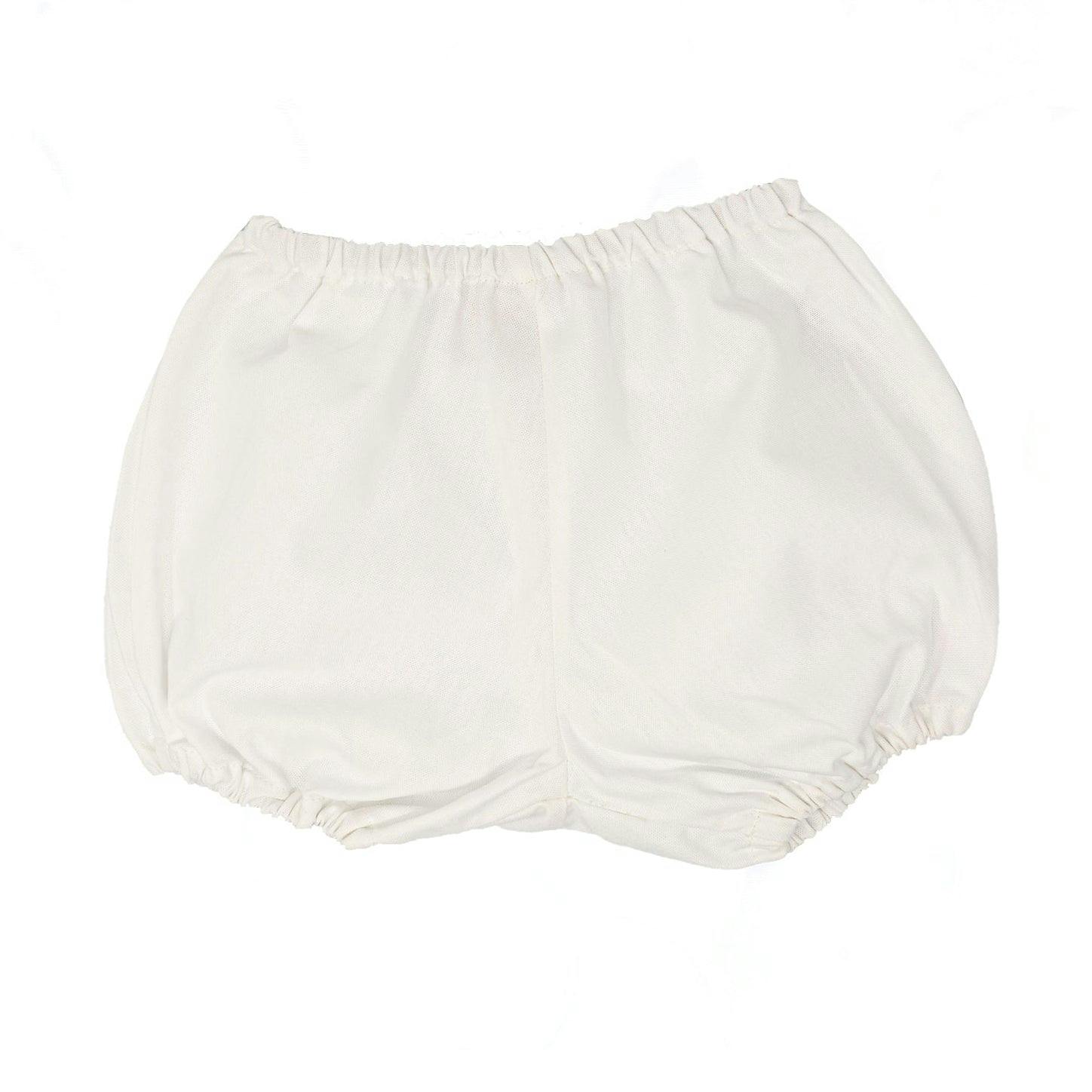 Little Royals Bloomer - White