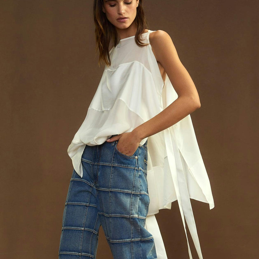 Windswept Silk Blouse