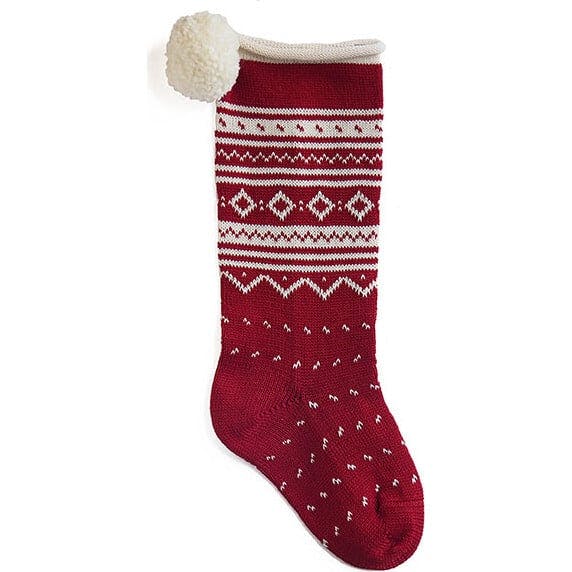 Nordic Roll-Cuff Stocking