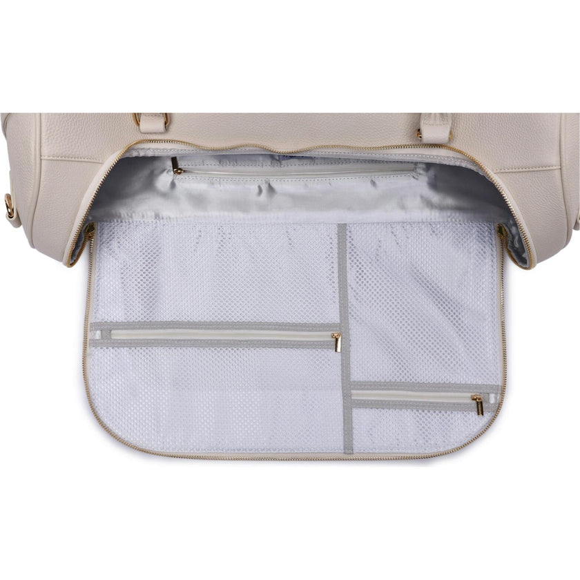 Monaco Travel Bag | Pearl White