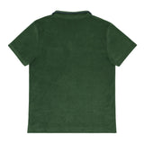 mens evergreen french terry polo
