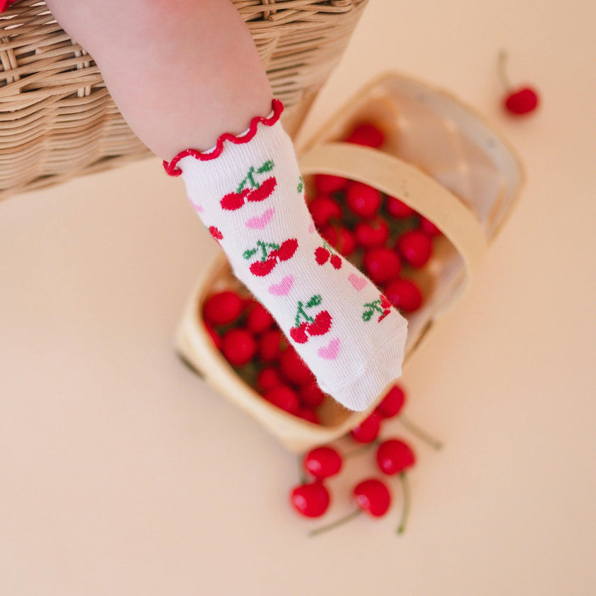 Sweet Cherry Sock