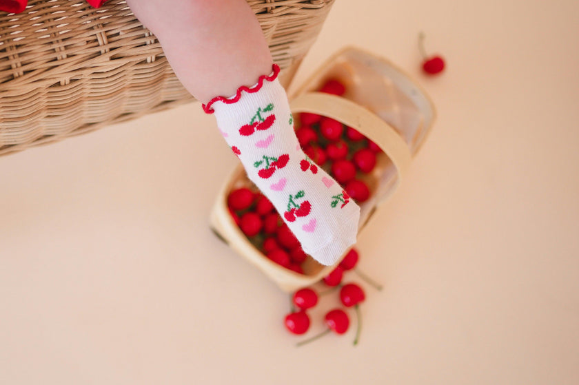 Sweet Cherry Sock
