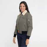BOMBERS ORIGINAL Barcelona Aviator Jacket - Kaki
