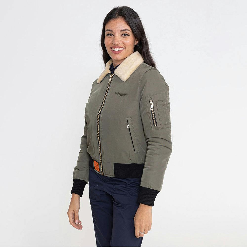 BOMBERS ORIGINAL Barcelona Aviator Jacket - Kaki