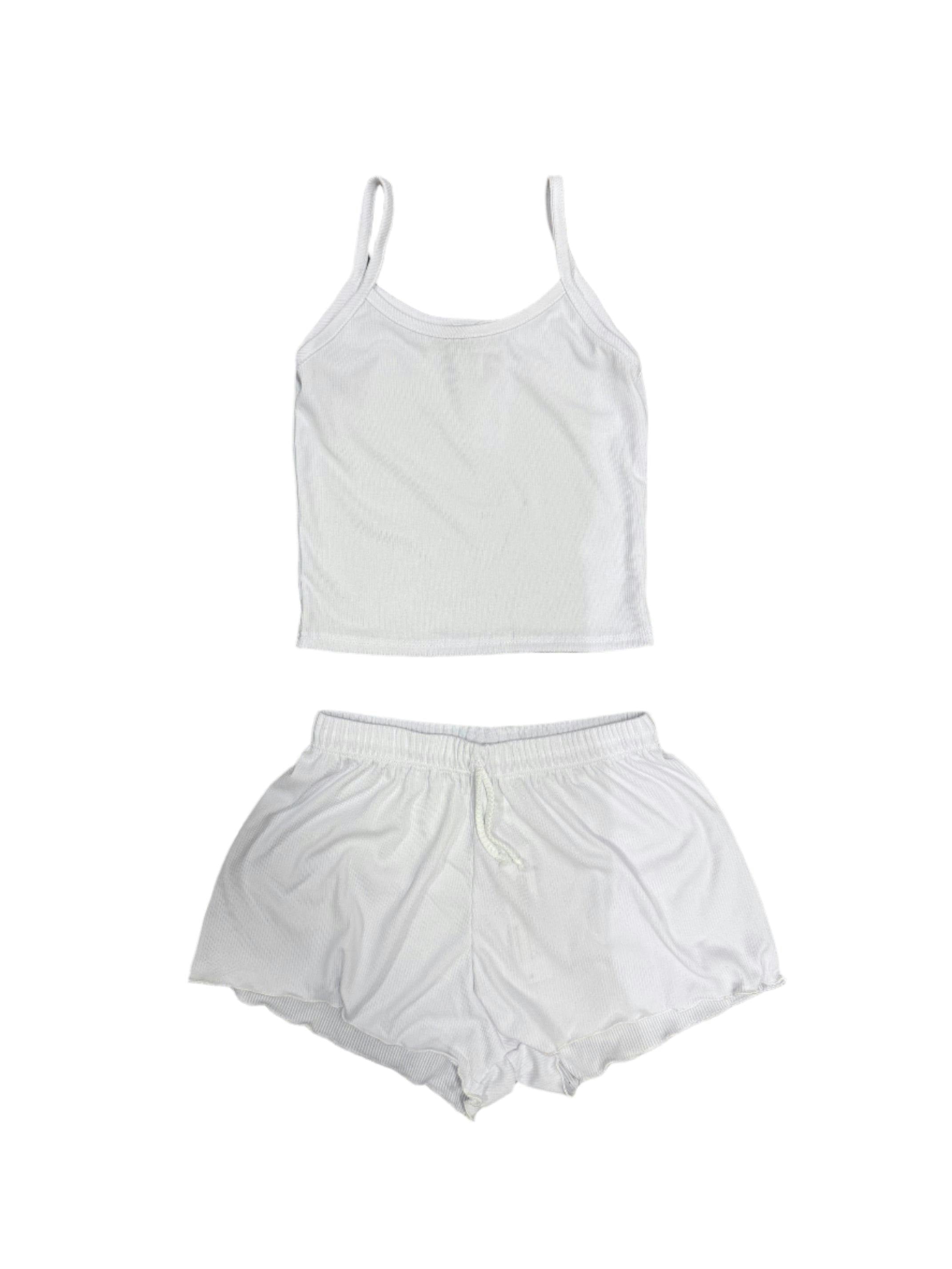 Girls Rib Bandage Dress