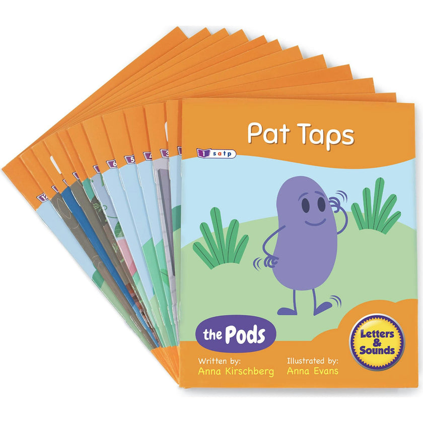 Decodable Readers The Pods - Phase 2 Letter Sounds: The Science of Reading