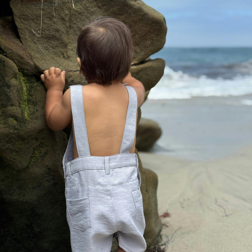 BOWLINE GREY Woven Overalls
