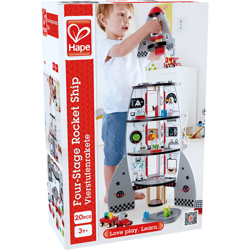 Four-Stage Rocket Ship Playset W/ Accessories