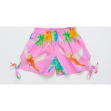 BIRDS SHORTS PINK