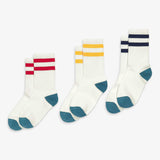 Kids athletic sock 3-pack