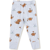 Footballs Playing Football - Long Sleeve Loungewear Set