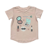 Girl's Short Sleeve Tee in Happy Little Soul