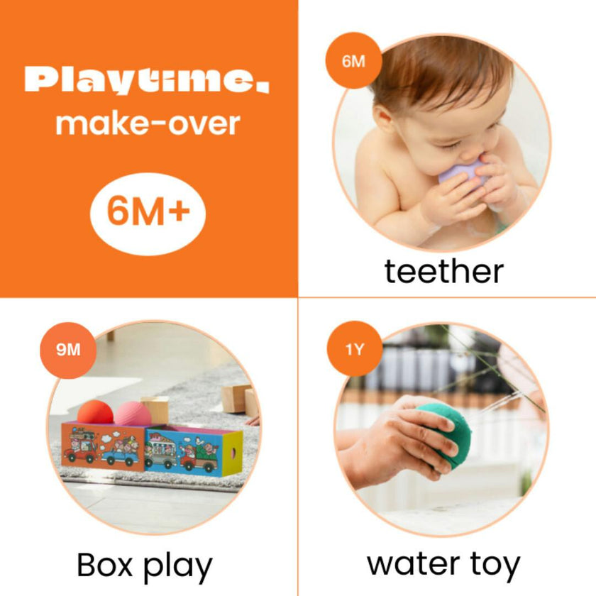 All-in-One Baby Ball in Train Play Box
