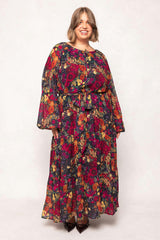 Imogen Dress in Night Garden