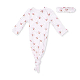 Mini Football Hearts - Knotted Gown and Headband