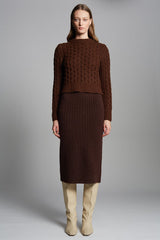 AMARA SWEATER | ESPRESSO