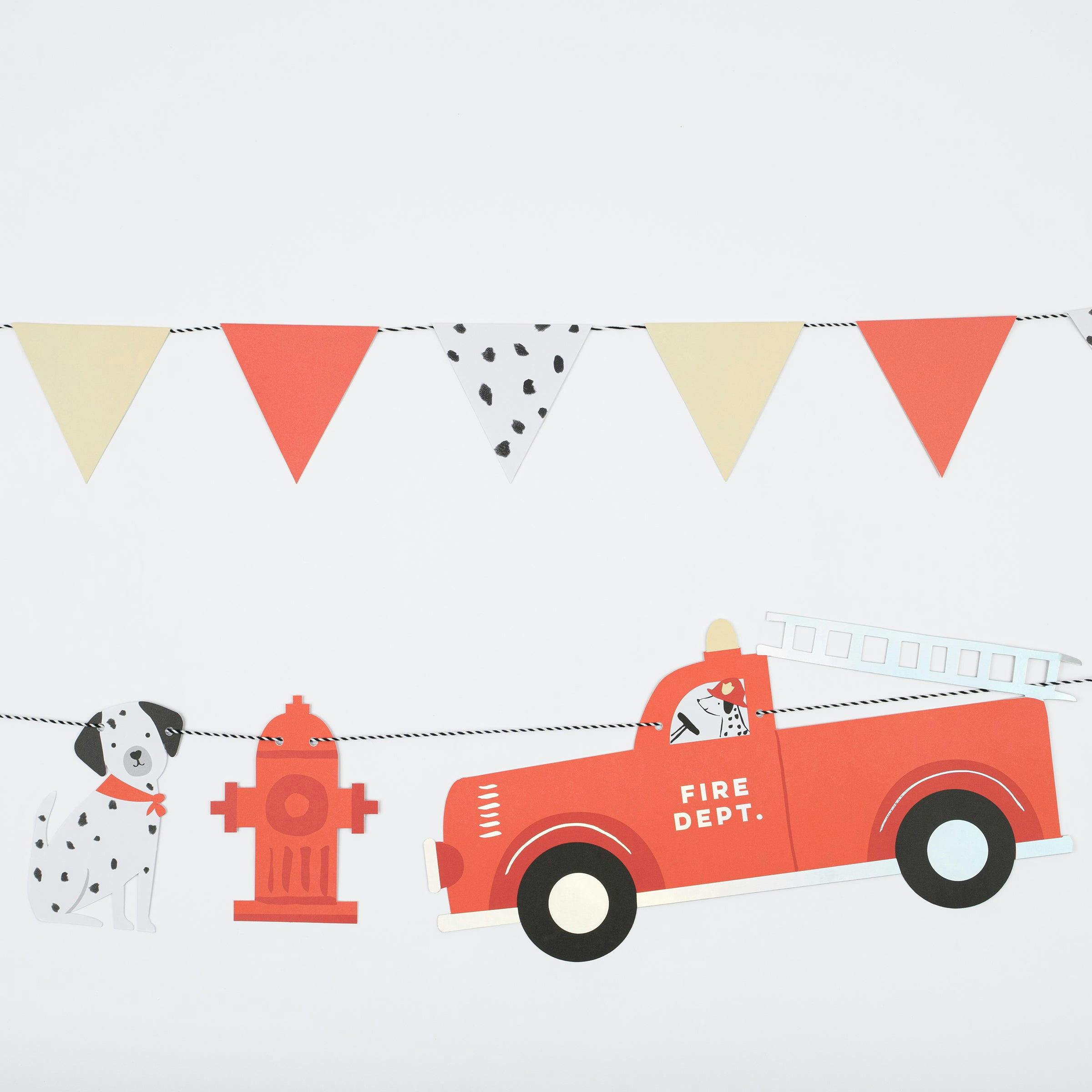 Fire Truck Garland