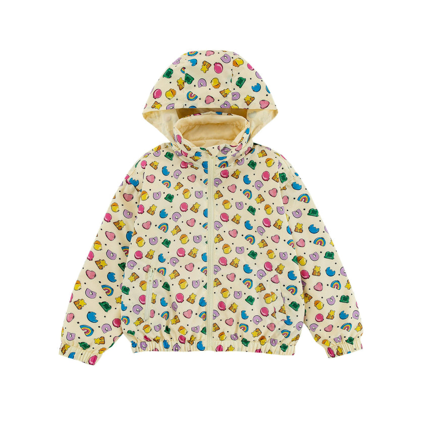 Max Reversible Rain Jacket Windbreaker, Good Luck Charms