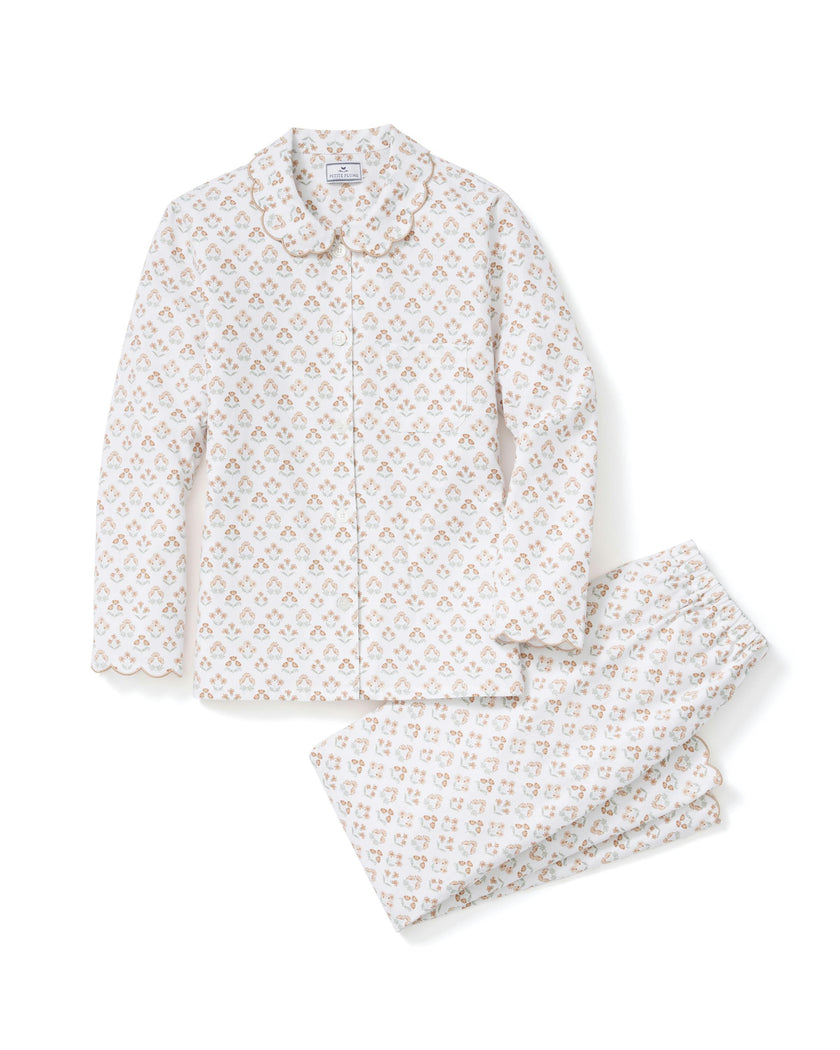 Women's Twill Colette Pajama Set in Estate Garden