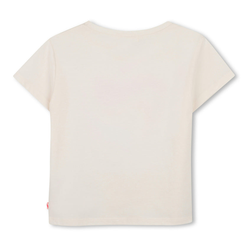 Ivory Heart Glitter T-Shirt