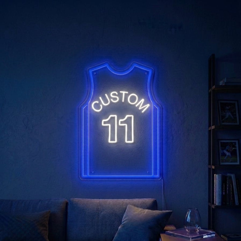 Custom Basketball Glow Jersey