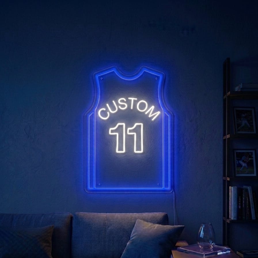 Custom Basketball Glow Jersey