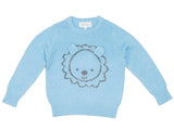 Baby Lion Jumper | Sky