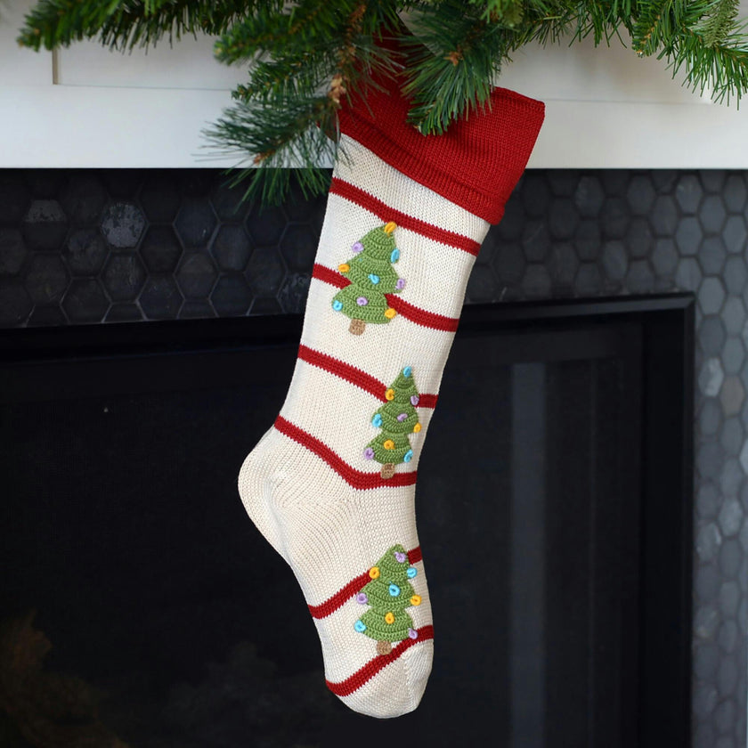 Noel Tree Stocking