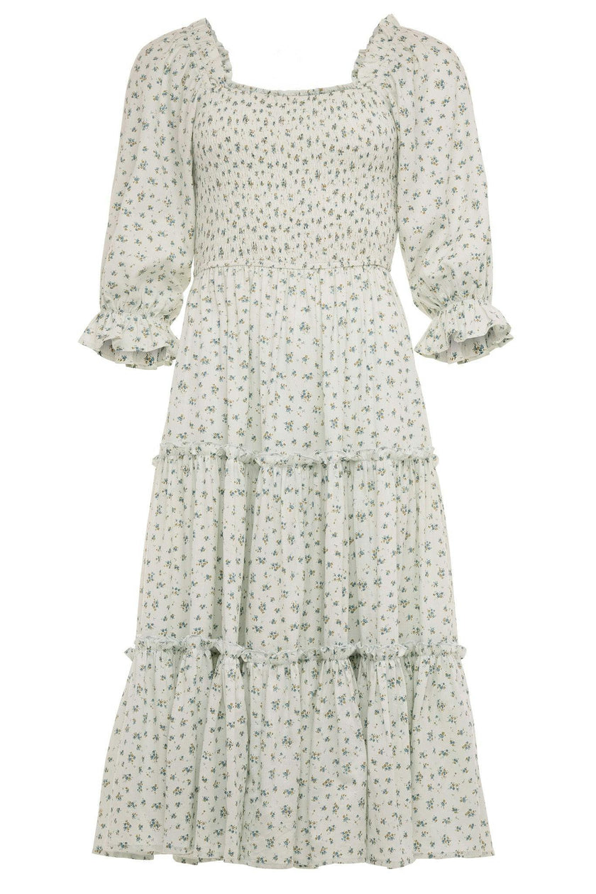 Madeline Dress in Blue