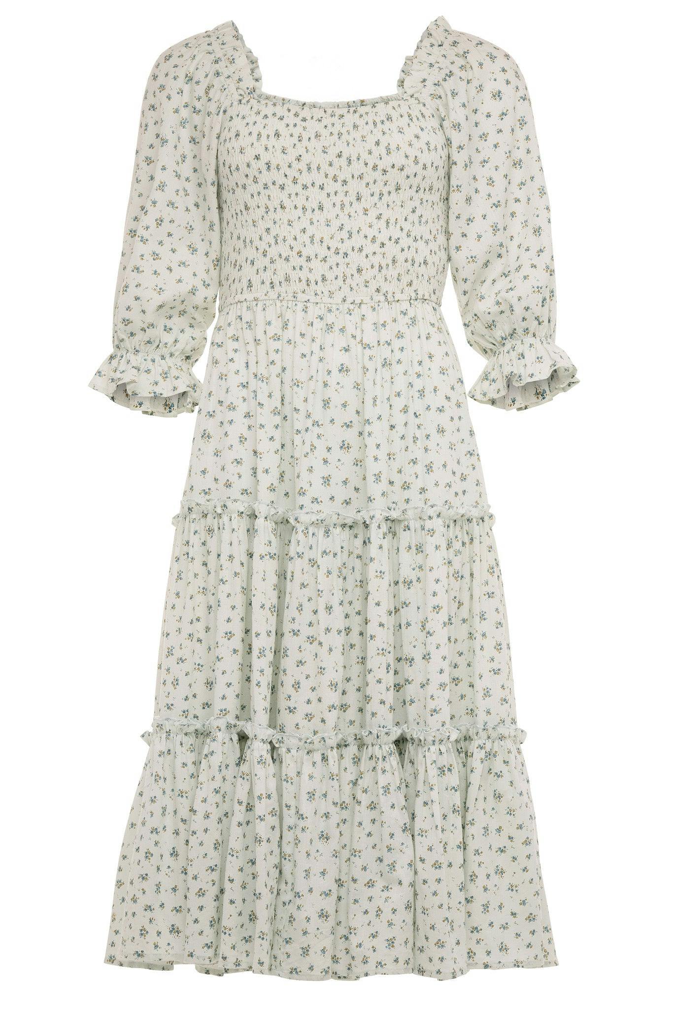 Madeline Dress in Blue
