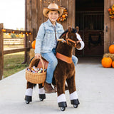 Model U® Horse Ride-On Toy Age 7+ – Chocolate