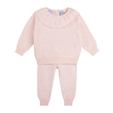 Girls Quilted Knit Set