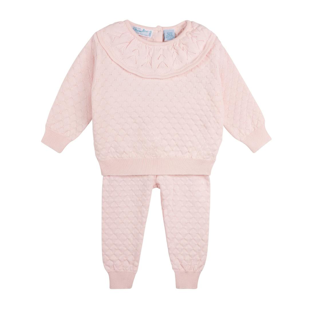 Girls Quilted Knit Set
