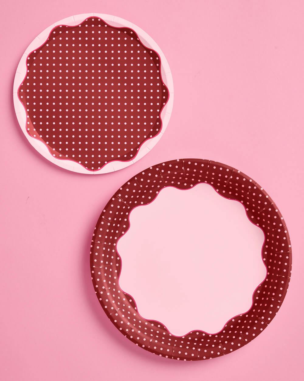 Wine Not Plate Set - 32 paper plates, 2 sizes
