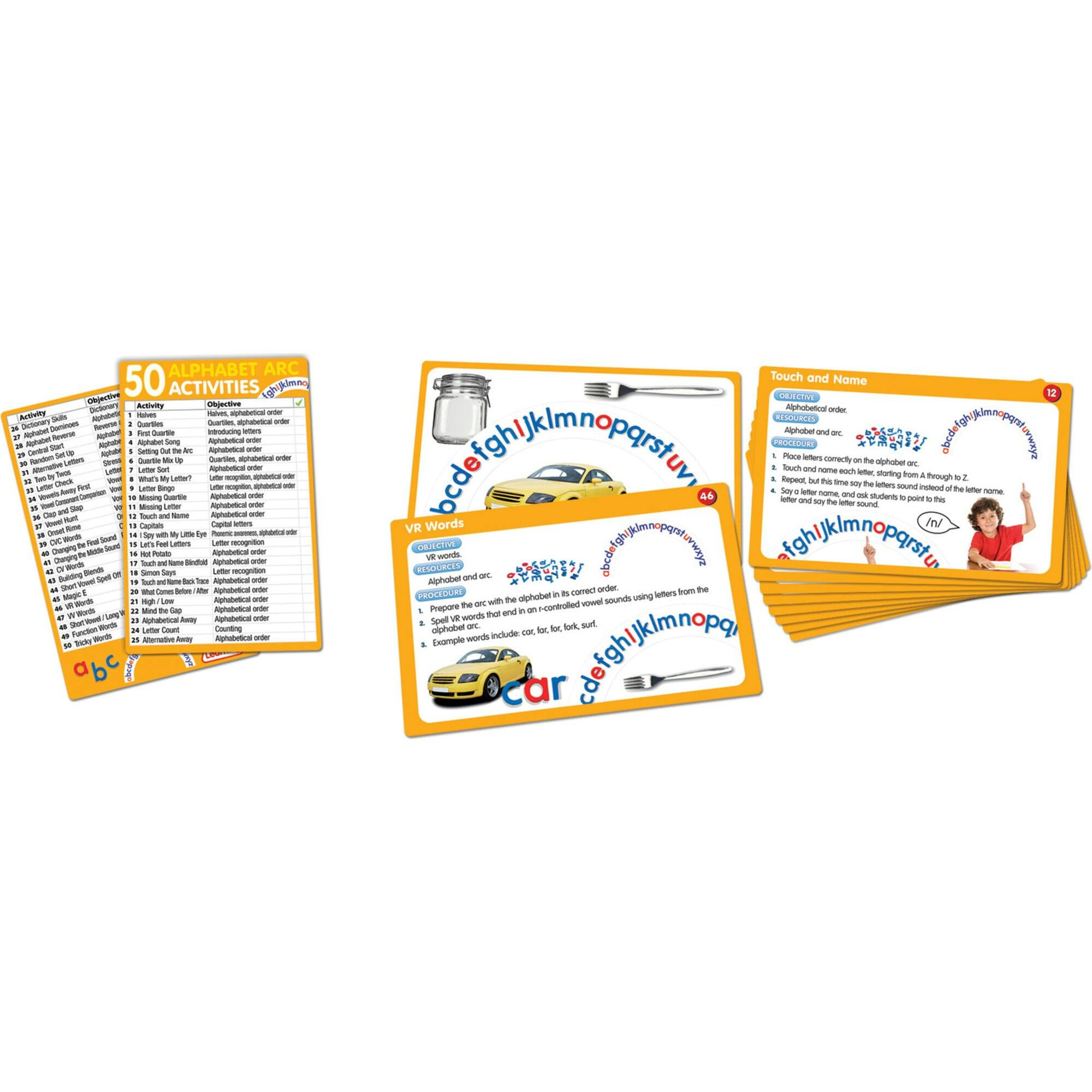50 Alphabet Arc Activities for Ages 4-5 Kindergarten Learning
