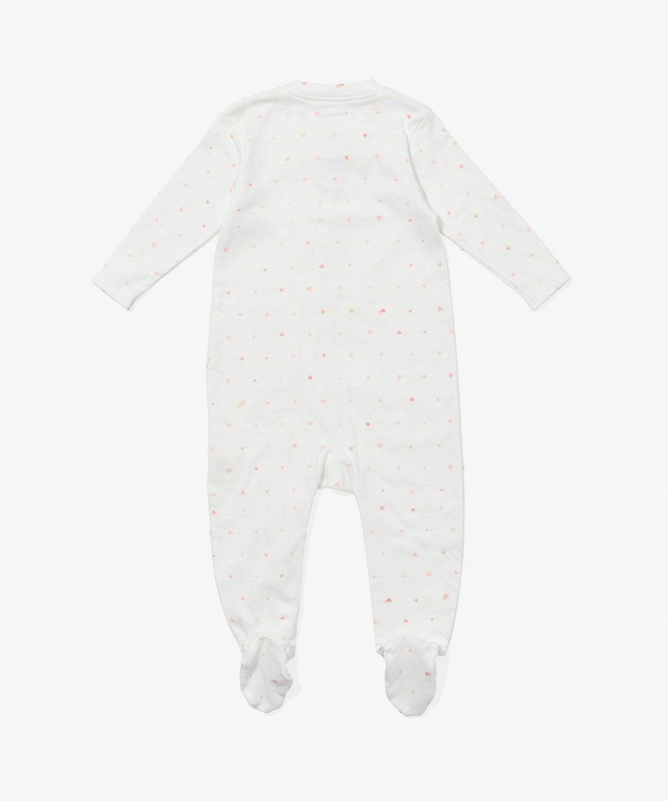 Marley Zip Pajama, Rose Hearts