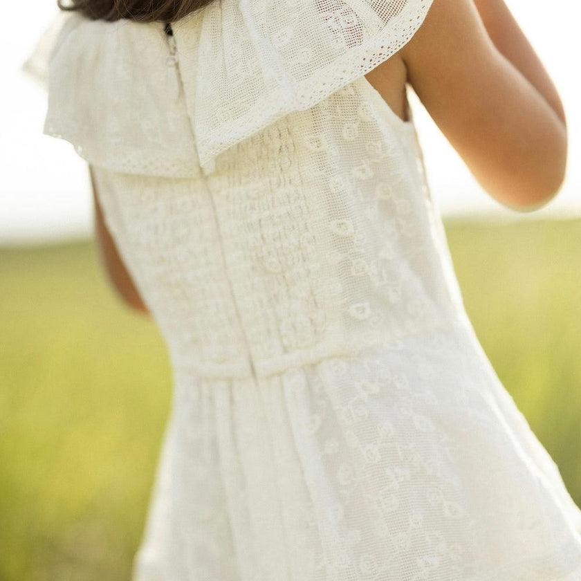 Mini Alaina Dress in Ivory