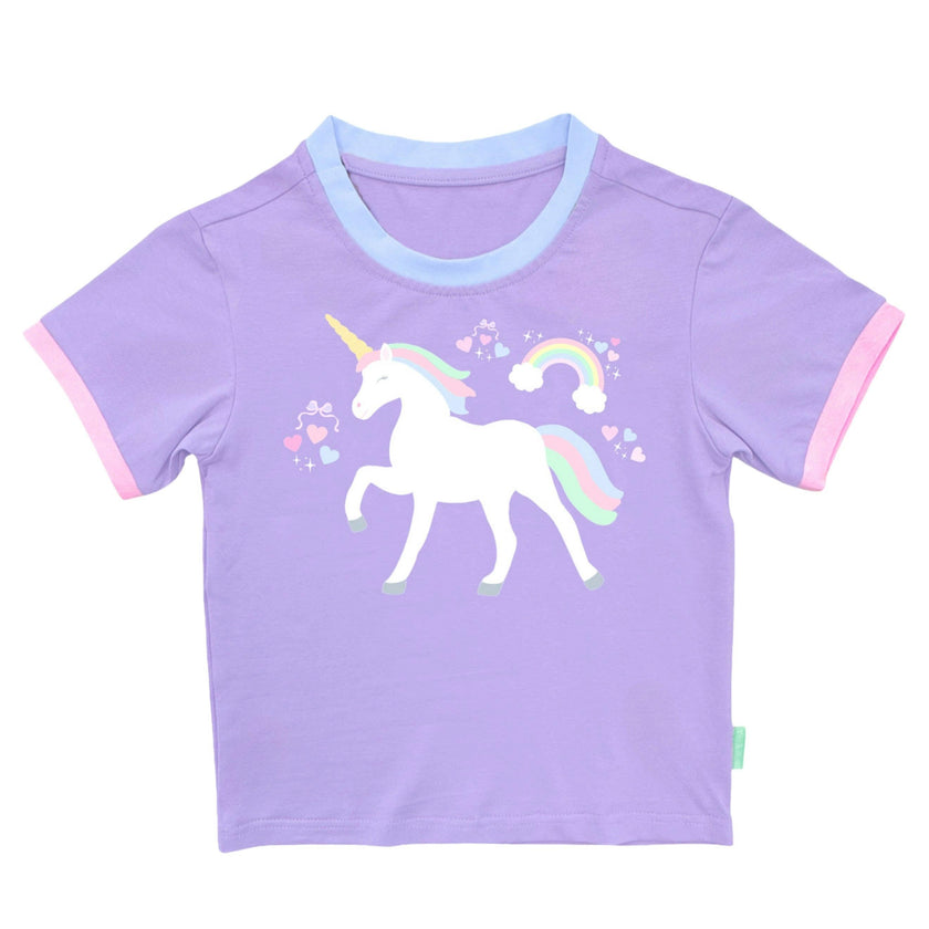 Rainbow Unicorn T-Shirt (Girls)