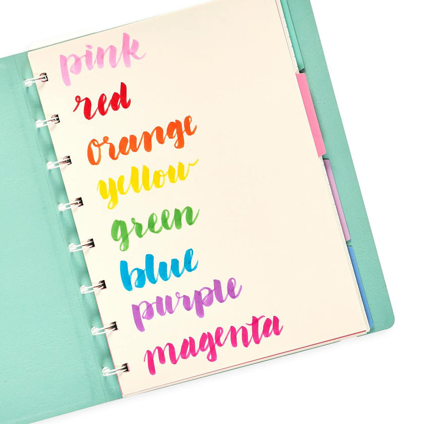 Brilliant Brush Markers - Reusable Case - Set of 12
