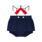 Pique Sailor Romper