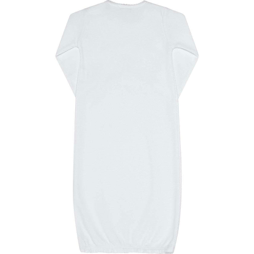 White Bubble Baby Gown