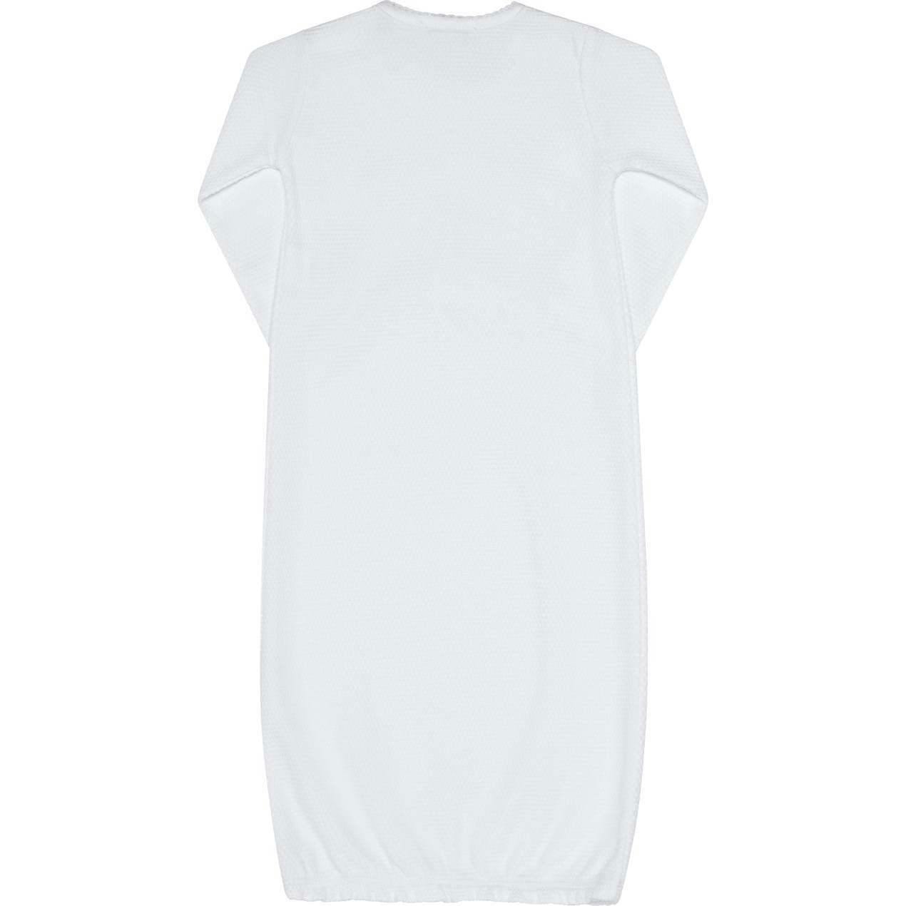 White Bubble Baby Gown