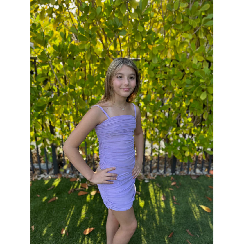 Girls Naomi Mesh Dress